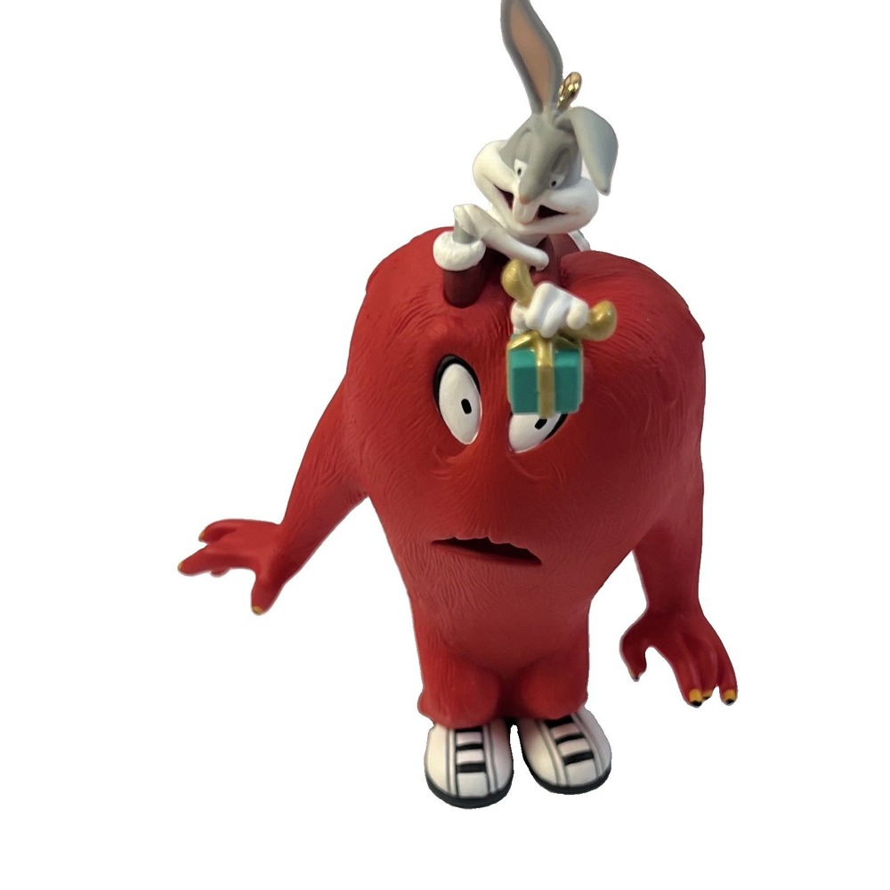 Hallmark Keepsake Looney Tunes Bugs Bunny & Gossamer Ornament 1999 Vintage